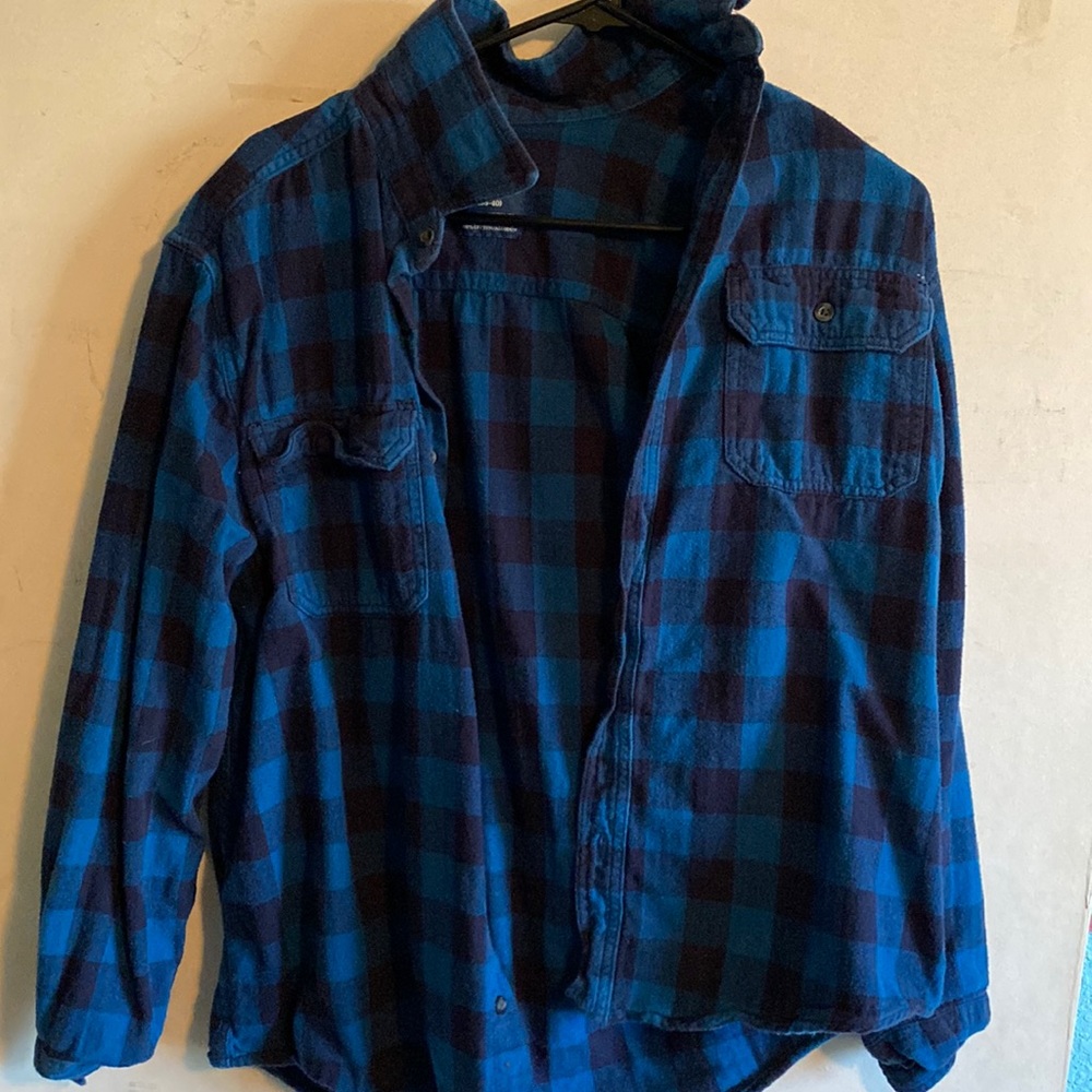 Blue flannel